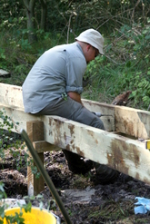 Aug 2009: 5C boardwalk construction